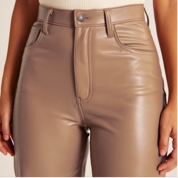 Abercrombie & Fitch 90s Straight Ultra High Rise Curve Pants - Picture 2 of 7